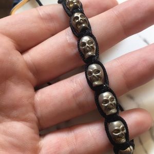 Adjustable Skull Bracelet